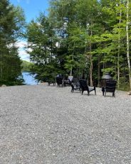 Foyer extérieur (bois inclus) chaises